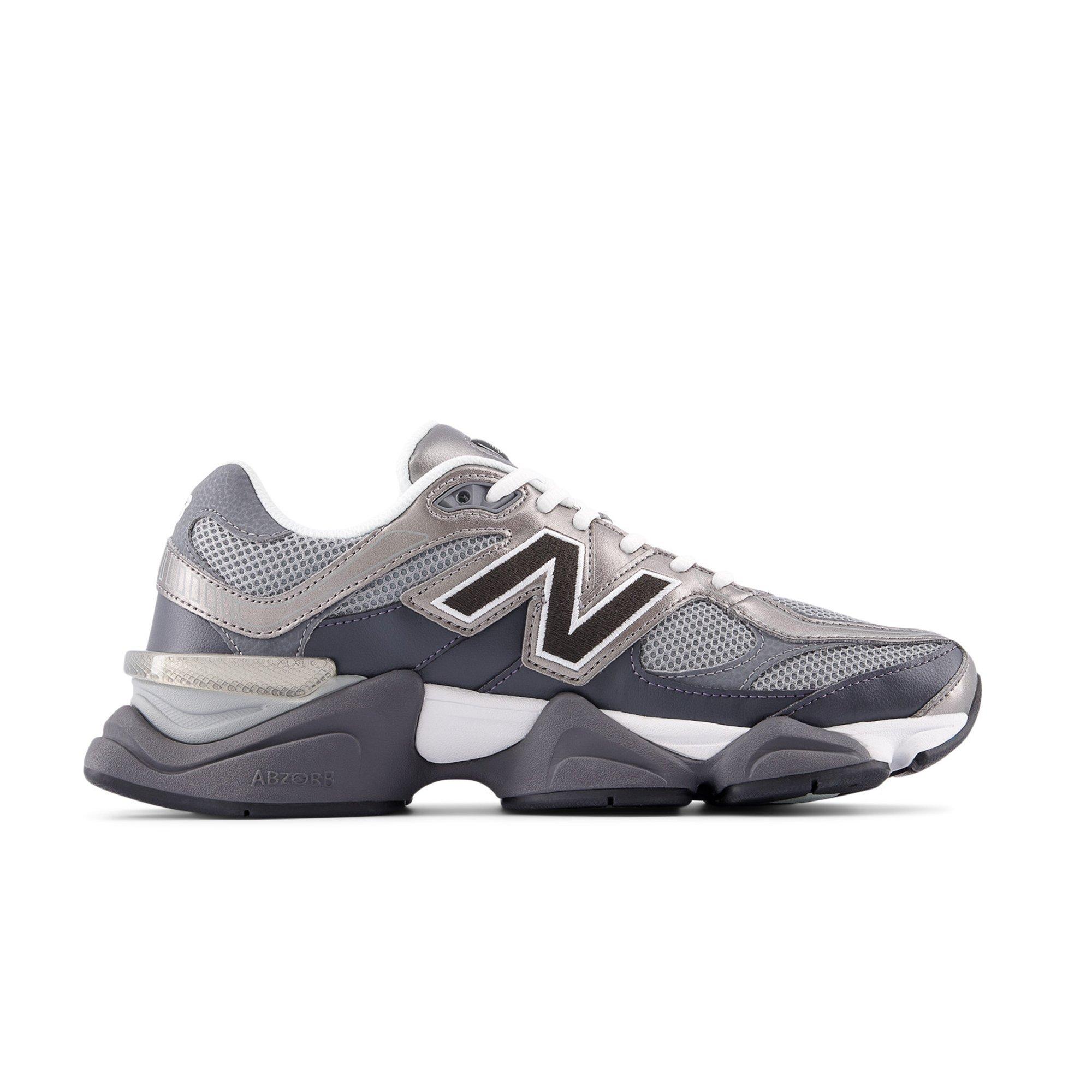 New Balance 9060 Grey Unisex Casual Shoe ABZORB | Hibbett